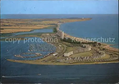 Fehmarn Strand Burgtiefe Fliegeraufnahme Kat. Fehmarn