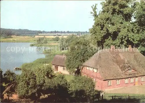 Neukloster Mecklenburg Fischerhaus am See Kat. Neukloster Mecklenburg