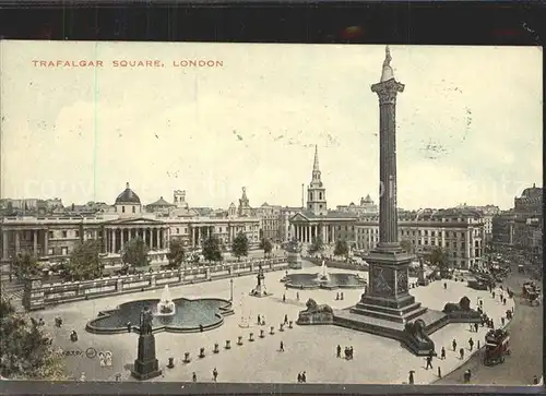 London Trafalgar Square Kat. City of London