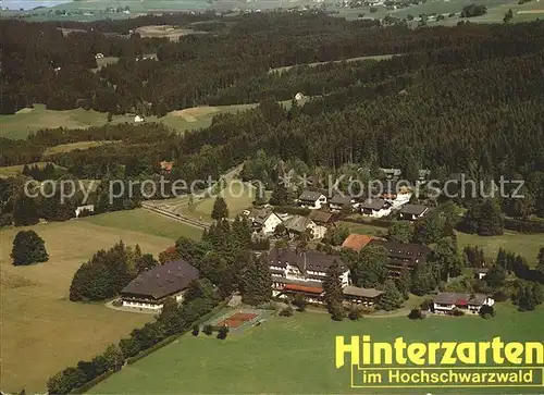 Hinterzarten Foeldi Klinik Hoehenluftkurort Wintersportplatz Fliegeraufnahme Kat. Hinterzarten