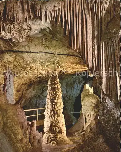 Dechenhoehle Kaiserhalle Tropfsteinhoehle Kat. Iserlohn