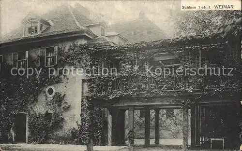 Weimar Thueringen Schloss Tiefurt Kat. Weimar