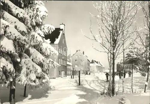 Johanngeorgenstadt Winteridyll in der Neustadt Kat. Johanngeorgenstadt