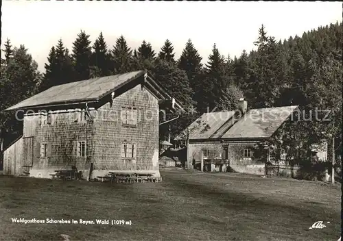 Drachselsried Waldgasthaus Schareben Bayerischer Wald Kat. Drachselsried