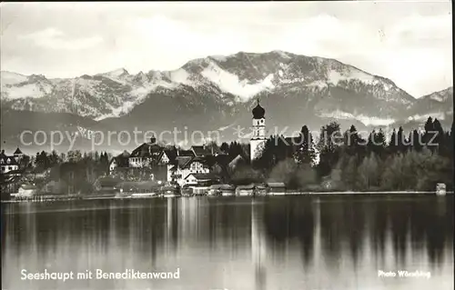 Seeshaupt mit Benediktenwand Kat. Seeshaupt