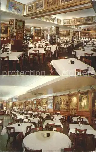 Baltimore Maryland Haussners Restaurant Interior Views Paintings Kat. Baltimore