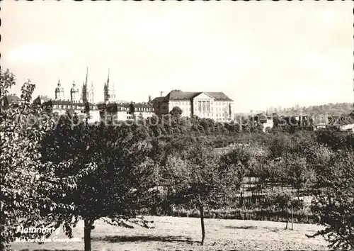 Naumburg Saale Blick nach dem Georgentor Dom Kat. Naumburg