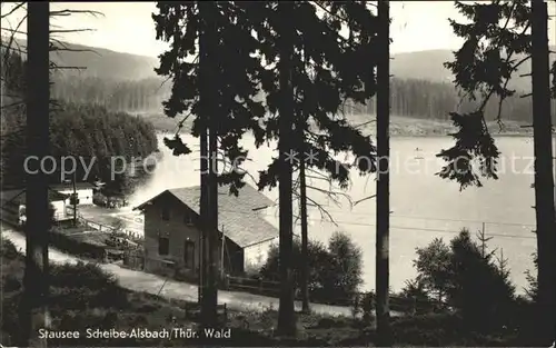 Scheibe Alsbach Stausee Kat. Scheibe Alsbach