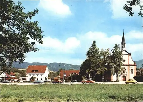 Ottersweier Wallfahrtskirche Maria Linden Kat. Ottersweier