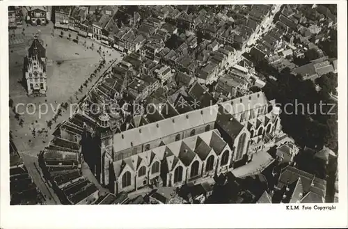 Gouda St Janskerk Luchopname Kat. Gouda