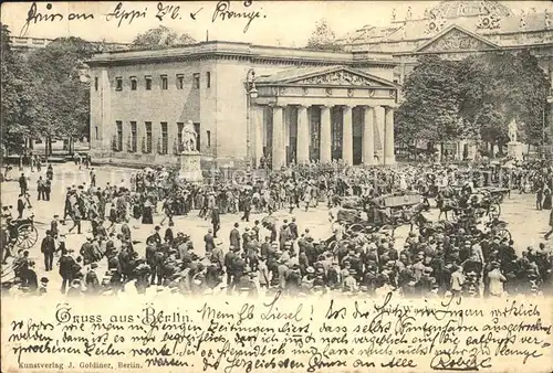 Berlin Neue Wache Deutsche Reichspost Kat. Berlin