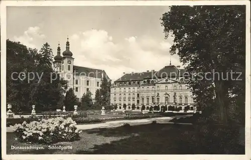 Donaueschingen Schlosspartie Park Kat. Donaueschingen