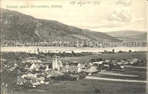 Rossatz Arnsdorf gegen Duerrenstein Donau Kat. Rossatz Arnsdorf