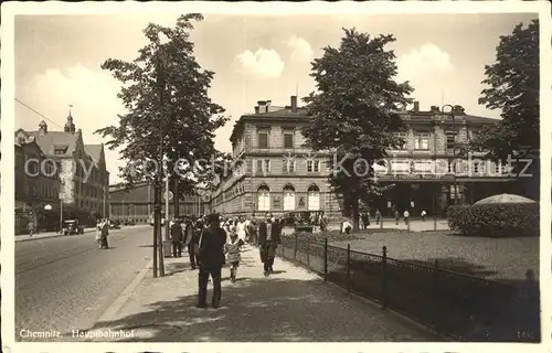 Chemnitz Hauptbahnhof Kat. Chemnitz