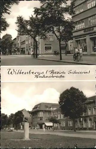 Wittenberge Prignitz Bahnstrasse Denkmal Bueste Kat. Wittenberge