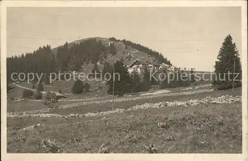 Tete de Ran Berghotel Jura Kat. Tete de Ran