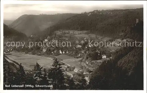 Bad Liebenzell Panorama Schwarzwald Kat. Bad Liebenzell