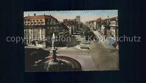 La Chaux de Fonds Grande Fontaine Rue Leopold Robert Kat. La Chaux de Fonds