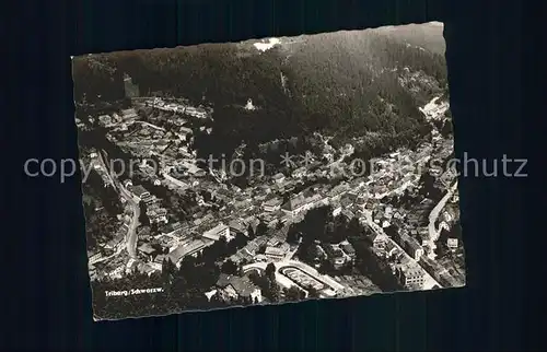 Triberg Schwarzwald Fliegeraufnahme Kat. Triberg im Schwarzwald