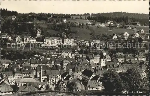 Le Locle Vue generale Kat. Le Locle