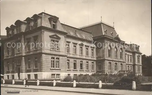 Neuchatel NE Universite Kat. Neuchatel