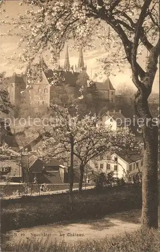 Neuchatel NE Chateau Schloss Kat. Neuchatel