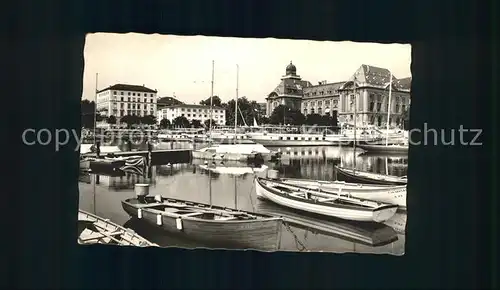 Neuchatel NE Le Port Hafen Kat. Neuchatel