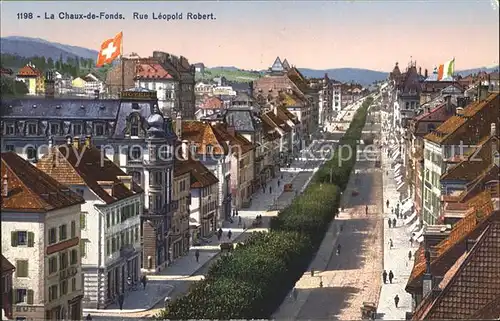 La Chaux de Fonds Rue Leopold Robert Kat. La Chaux de Fonds