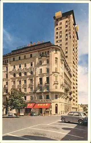 La Chaux de Fonds Hotel de la Poste et Gare Kat. La Chaux de Fonds