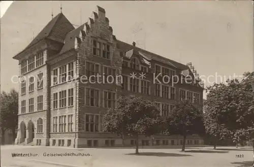 Winterthur Geiselweidschulhaus Kat. Winterthur