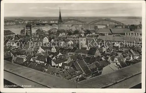 Duesseldorf Altstadt Bruecke Kat. Duesseldorf