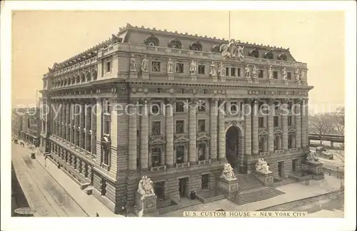 New York City US Custom House / New York /