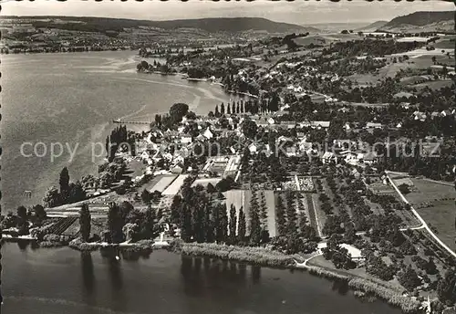 Wangen Bodensee am Untersee Fliegeraufnahme Kat. Markdorf