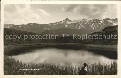 Spitzmeilen Bergsee Glarner Alpen Kat. Spitzmeilen