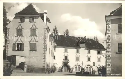 Maienfeld Staedtliplatz Kat. Maienfeld