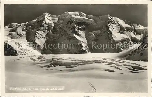 Piz Palue Blick vom Peragletscher Kat. Piz Palue