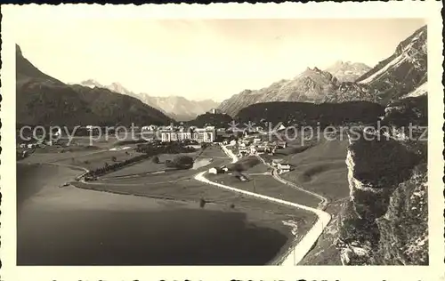 Maloja Chiavenna Partie am See Oberengadin Kat. Maloja