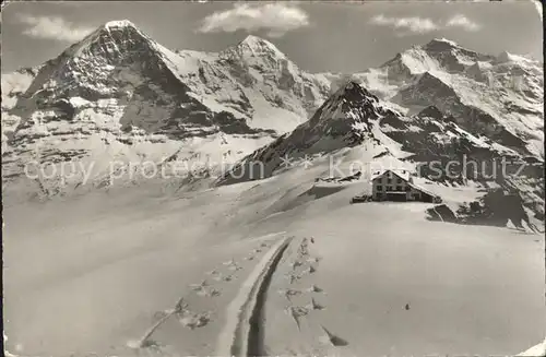 Maennlichen mit Eiger Moench Jungfrau Kat. Maennlichen