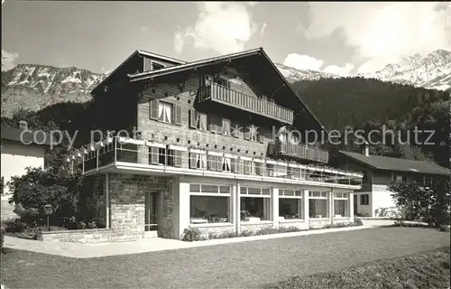 Leissigen Ferienheim der Pilgermission St Chrischona Meielisalp am Thunersee Kat. Leissigen