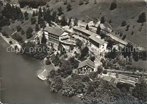 Gersau Vierwaldstaettersee Ferienheim SBHV am Vierwaldstaettersee Fliegeraufnahme /  /