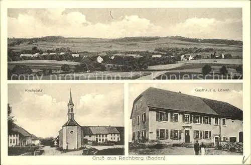 Rechberg Klettgau Gasthaus zum Loewen Kirchplatz / Klettgau /Waldshut LKR