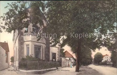 Wanzleben Promenade Schulgang / Wanzleben /Boerde LKR