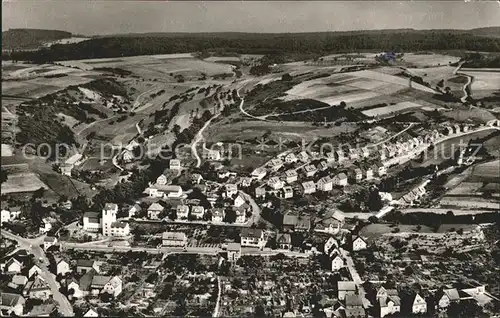 Weilmuenster Fliegeraufnahme / Weilmuenster /Limburg-Weilburg LKR