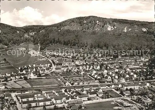 Ebingen Fliegeraufnahme / Albstadt /Zollernalbkreis LKR