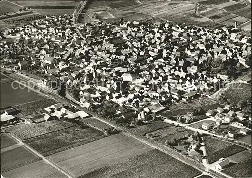 Bechtheim Rheinhessen Fliegeraufnahme / Bechtheim /Alzey-Worms LKR