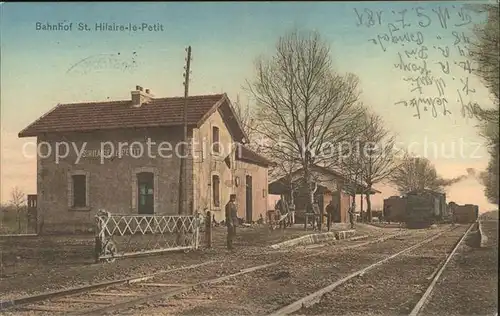 Saint-Hilaire-le-Petit Bahnhof Feld Masch Gewehr Zug Nr 181 / Saint-Hilaire-le-Petit /Arrond. de Reims