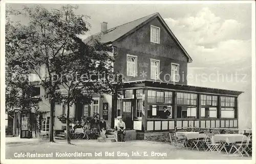 Bad Ems CafÃ¨ Restaurant Konkordium / Bad Ems /Rhein-Lahn-Kreis LKR