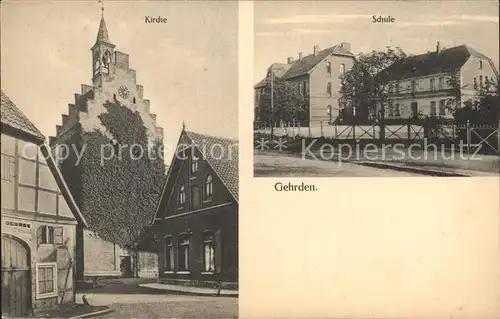 Gehrden Hannover Schule Kirche / Gehrden /Region Hannover LKR