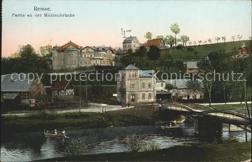 Remse Glauchau Muldenbruecke / Remse Glauchau /Zwickau LKR