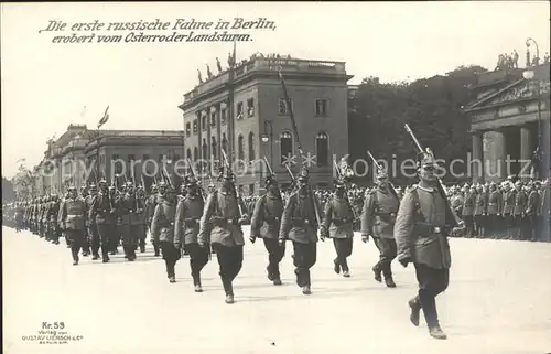 Berlin Erste russische Fahne / Berlin /Berlin Stadtkreis